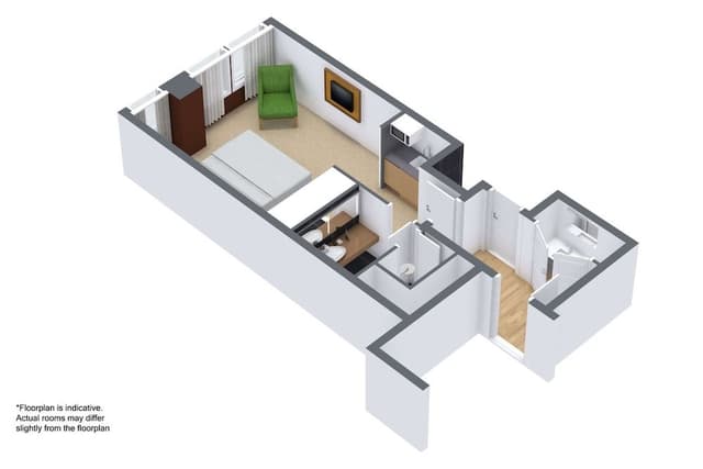Two Bedroom Interconnecting Apartment
