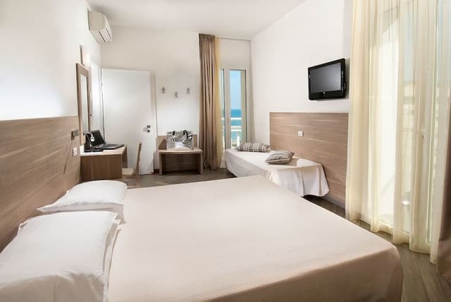 Standard Quadruple Room, Balcony, Sea View