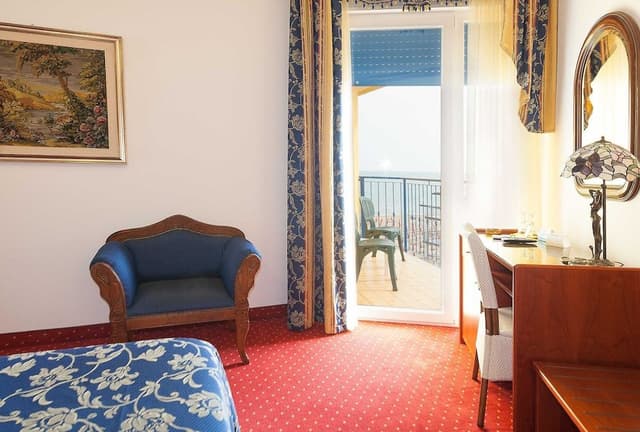 Standard Double or Twin Room, Terrace, Partial Sea View