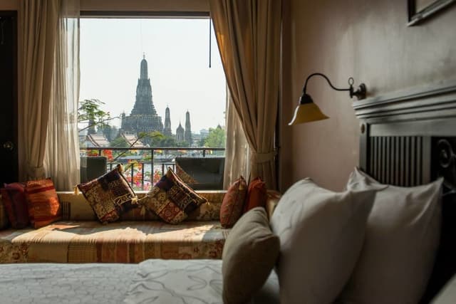Deluxe Room, 1 Double Bed, Terrace, River View