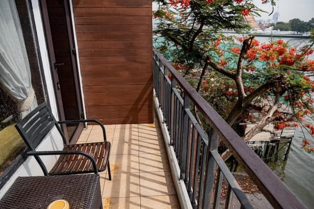 Deluxe Room, 1 Double Bed, Terrace, River View