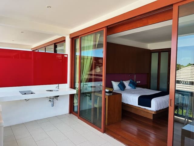 Deluxe Double Room, 1 Double Bed, Partial Sea View