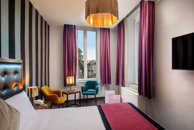 Deluxe Double Room, Terrace, City View