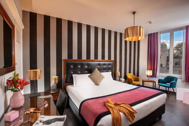 Deluxe Double Room, Terrace, City View