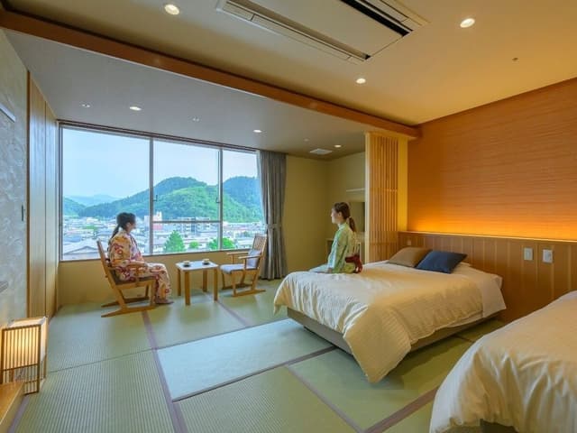Standard Japanese-Style Room with Beds & Shower room, Non Smoking