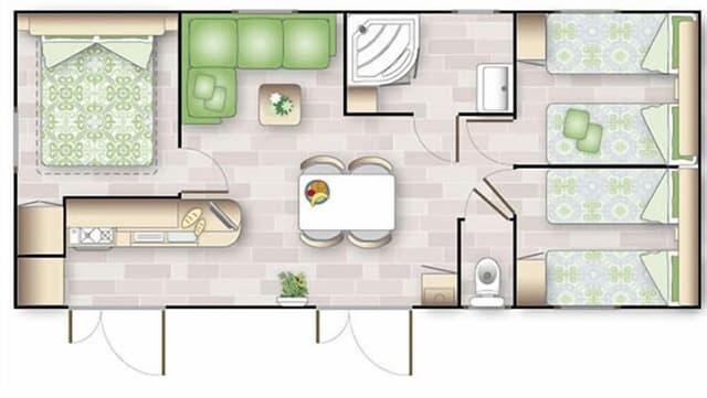 Mobile Home, 3 Bedrooms (Bahamas)
