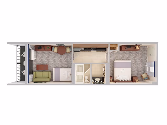 Tower Oceanfront King Suite with Balcony