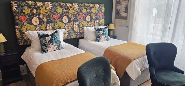 Deluxe Double or Twin Room, Ground Floor (Orchid Room)