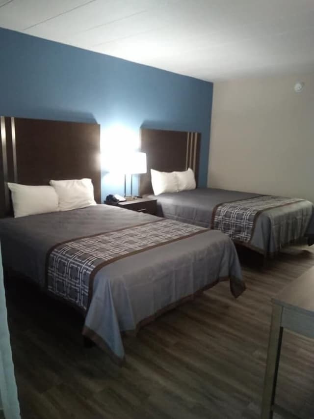 Standard Room, 2 Queen Beds, Smoking, Refrigerator & Microwave