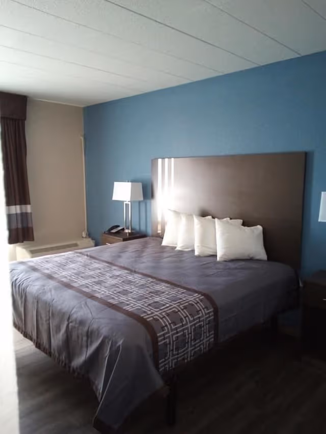 Standard Room, 1 Queen Bed, Smoking, Refrigerator & Microwave