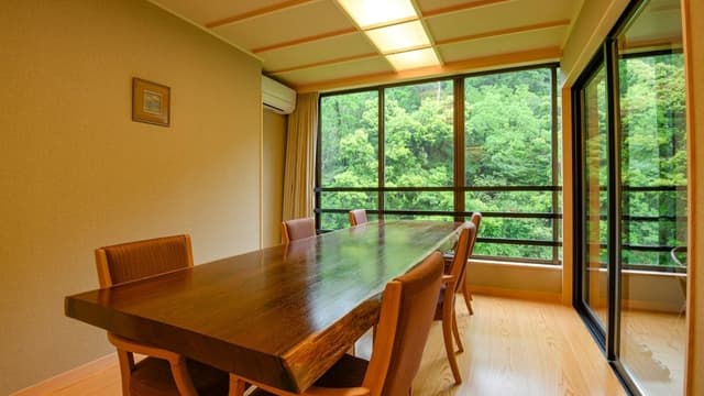 Special Room with In-Room Dining, Open-Air Bath and Mountain Stream View - New as of 2023