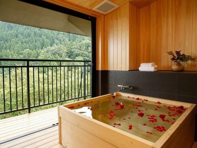 Japanese Room with Open-Air Bath
