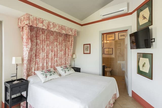 Deluxe Double Room, 1 Queen Bed, Patio, Hill View