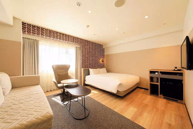 Deluxe Double Room,Non Smoking(160cm Bed,1child aged 12or under stay free*ExtraBed Charged as adult)