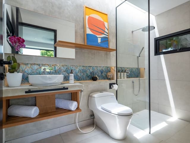 4BR Luxury Villa | 2 mins Walk to Beach, Rooftop Lounge, Chef on Request, Kid's Room