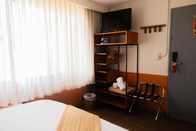 Small Room with Shared Bathroom