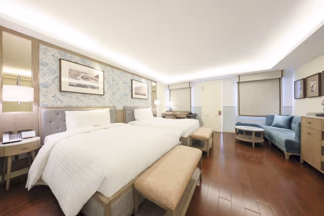 Twin Room, 2 Double Beds