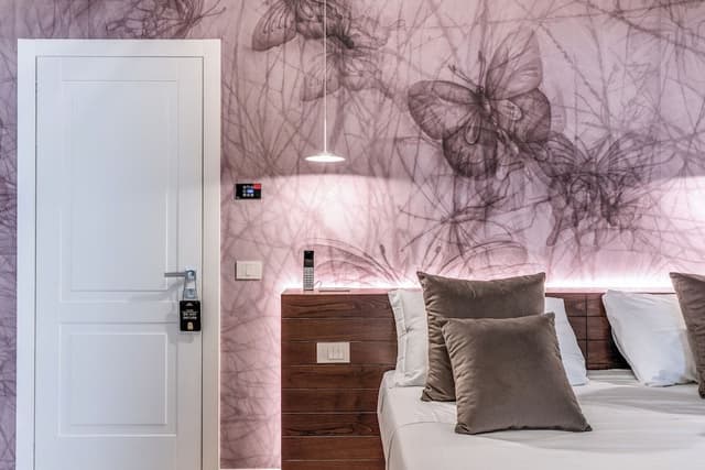 Quadruple room with private terrace on the fifth floor in the separate building