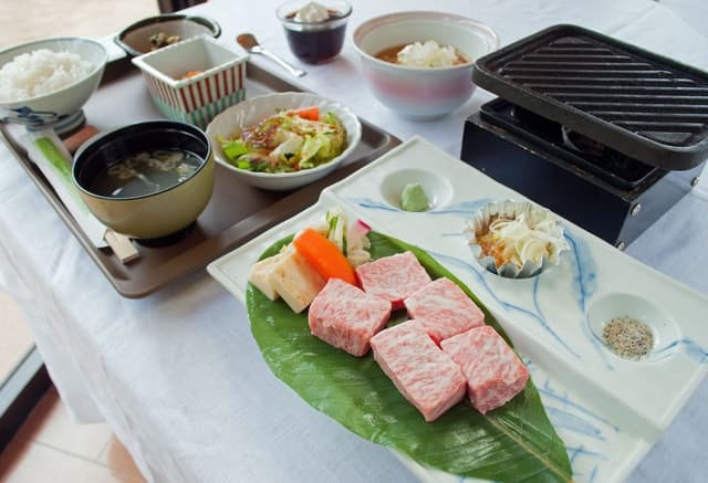 Japanese Style Room with Dinner(One-Bite-Sized Hida Beef Steak), Mountain View, Non Smoking