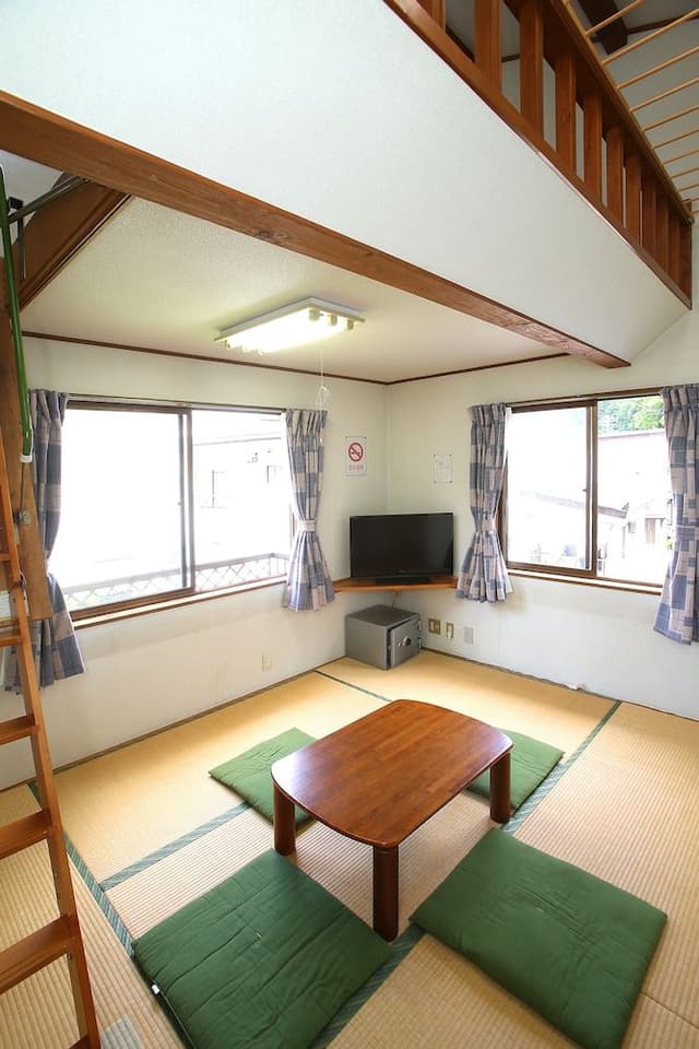 Japanese-Style Room 107 ft2 with 54 ft2 loft, Private Toilet and Shared Bath (No parking provided)
