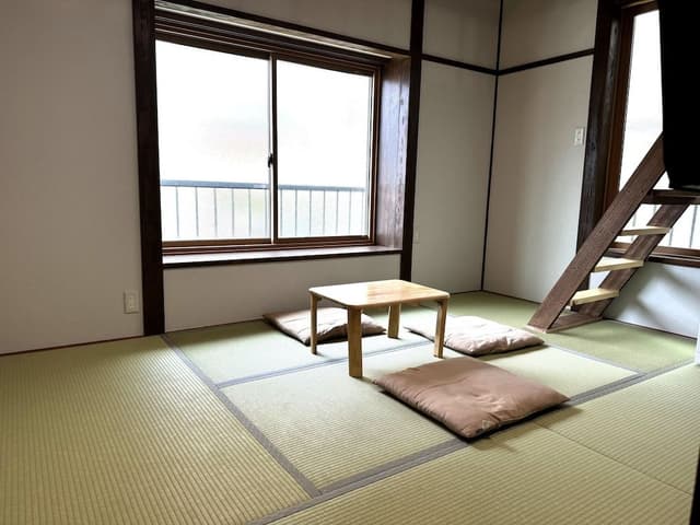 Japanese-Style Room 107 ft2 with 88 ft2 loft, Shared Toilet and Shared Bath (No parking is provided)