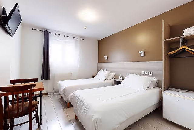Classic Twin Room, City View