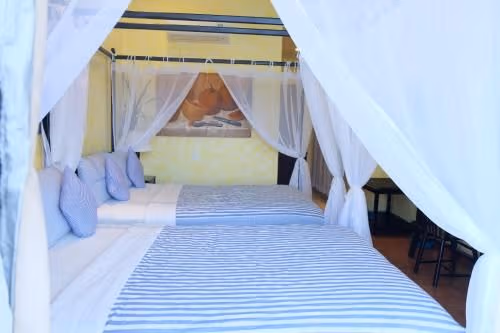 Twin Room with Balcony and Sea View