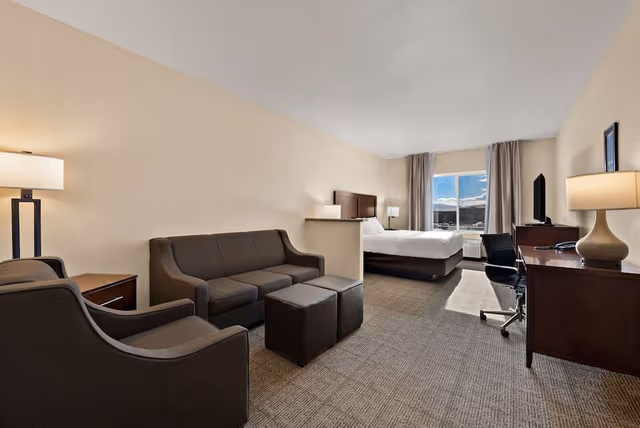Suite, 1 King Bed with Sofa bed, Accessible, Non Smoking