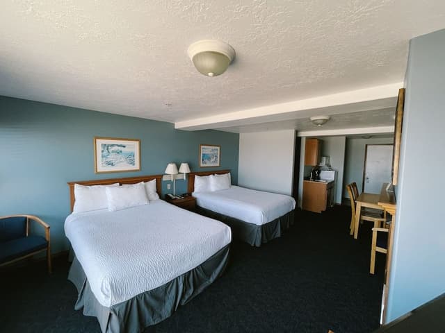 Standard Room, 2 Queen Beds, Fireplace (Third Floor w/ Balcony)