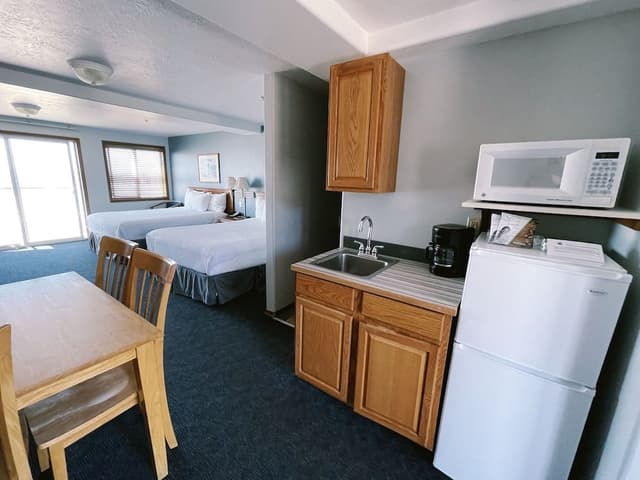 Standard Room, 2 Queen Beds, Fireplace (Third Floor w/ Balcony)