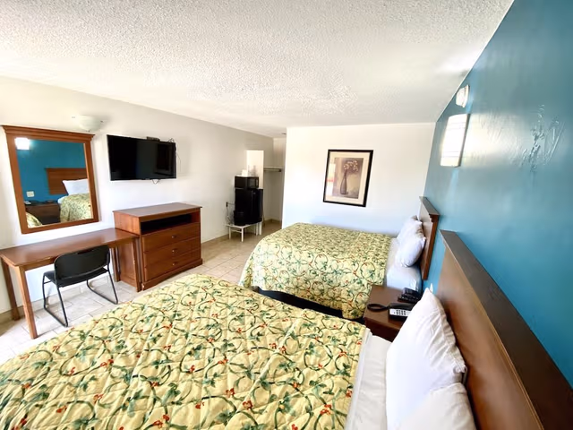 Standard Double Room, 2 Double Beds Non Smoking