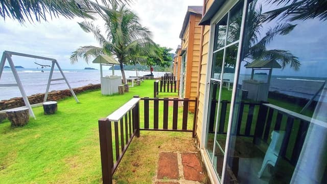 Beach Front Aircon Villa