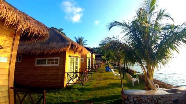 Beach Front Aircon Villa