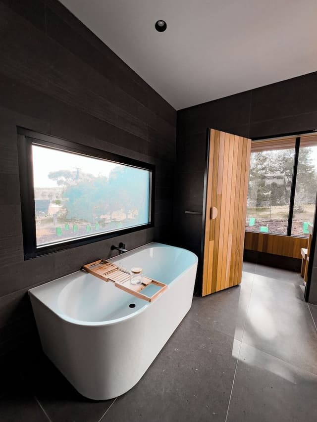 Luxury Cabin, 1 King Bed, Sauna