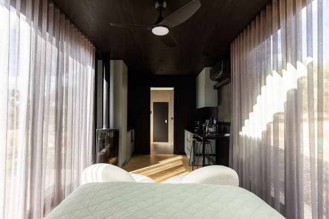 Luxury Cabin, 1 King Bed, Sauna