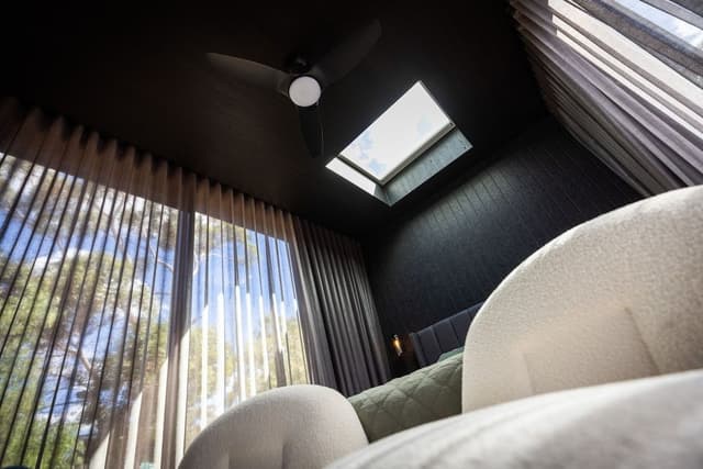 Luxury Cabin, 1 King Bed, Sauna