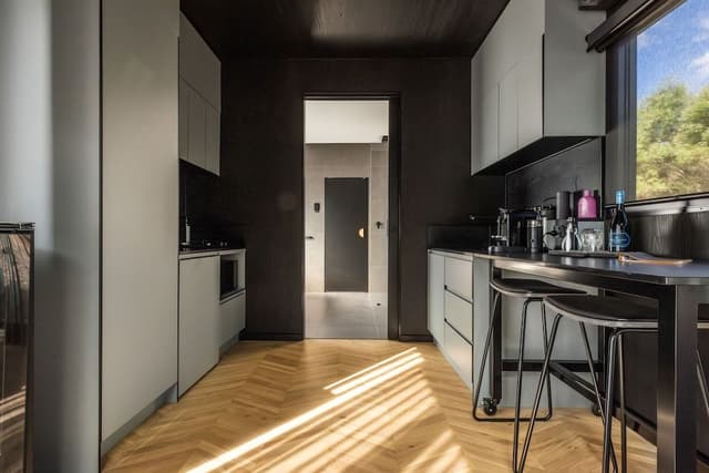 Luxury Cabin, 1 King Bed, Sauna