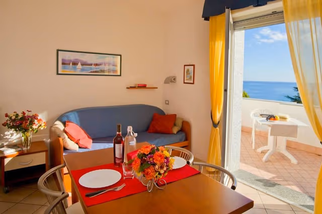 Classic Apartment, 1 Bedroom, Balcony, Sea View (2 pax)