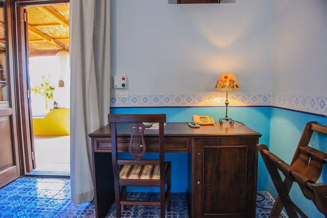 Double or Twin Room, Terrace, Pool View