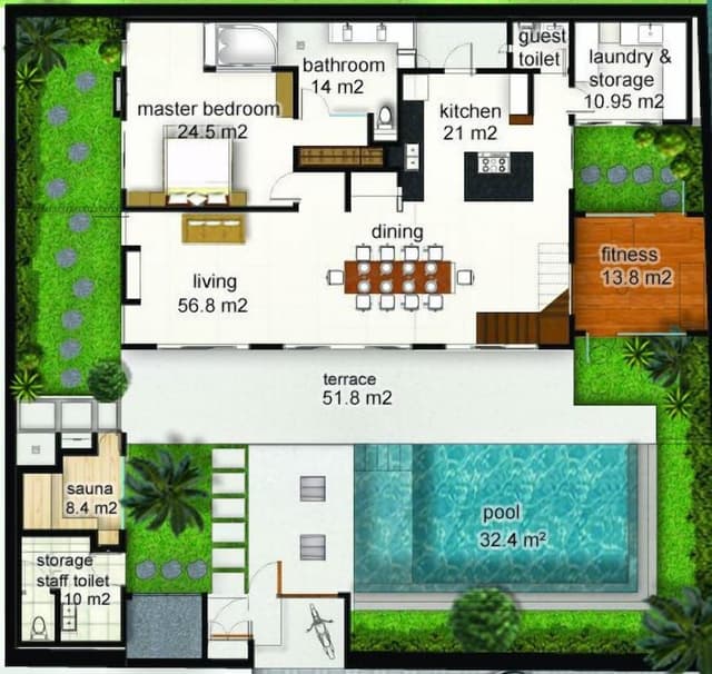 Family Villa, 4 Bedrooms