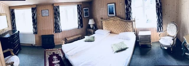 Double Room, Private Bathroom, Mountain View