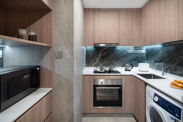 Standard Apartment, 2 Bedrooms, Kitchen (1 Queen Bed & 1 Single Bed)