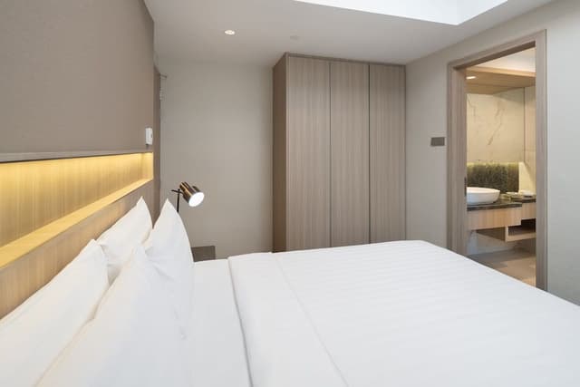 Standard Apartment, 2 Bedrooms, Kitchen (1 Queen Bed & 1 Single Bed)