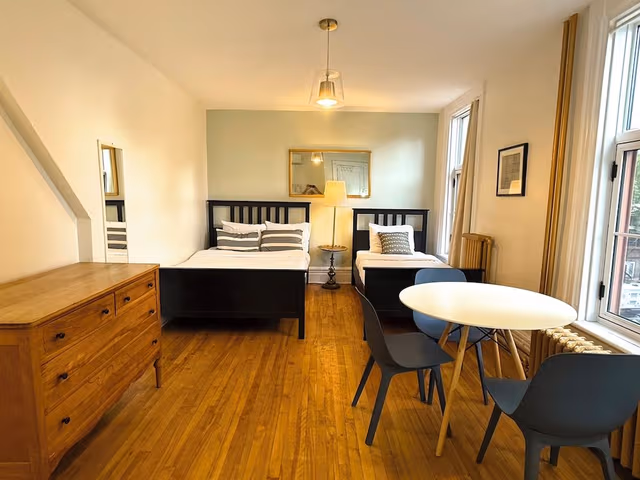 Studio, Shared Bathroom