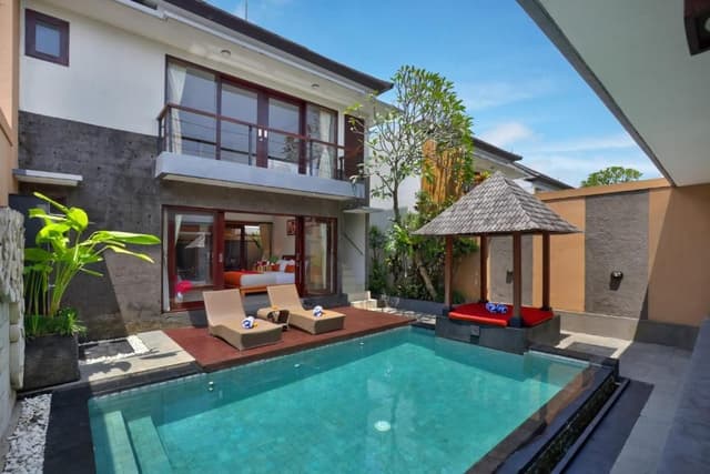 Two Bedroom Villa with Private Pool and Bathtub