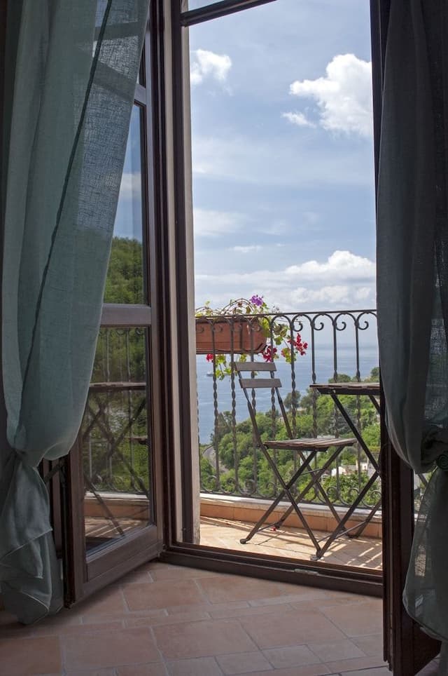 Panoramic Double Room, 1 Queen Bed, Balcony, Sea View