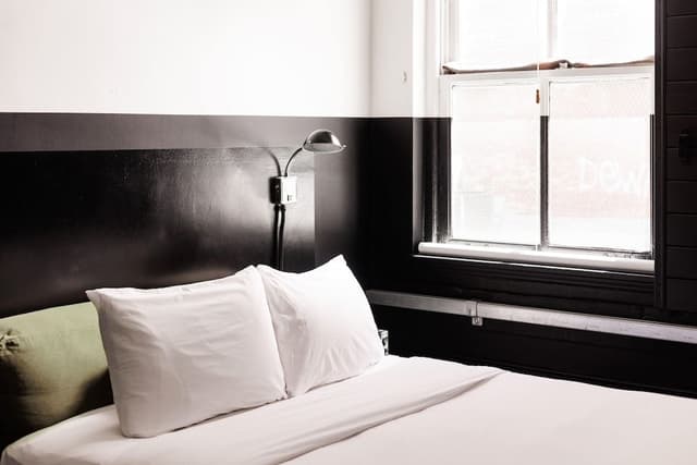 Queen Room with Shared Bathroom (Self Check-in)