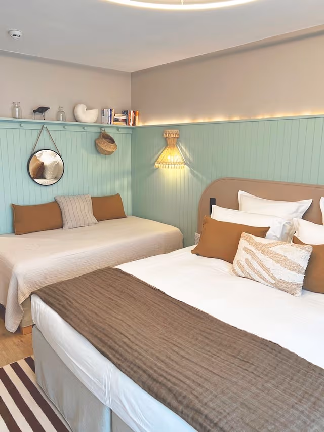 Triple Room - side sea view