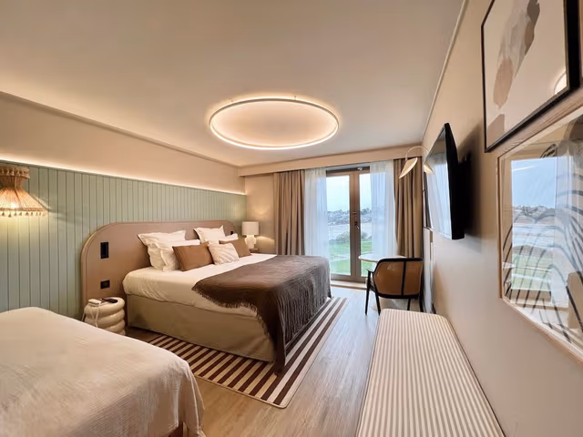 Triple Room - side sea view