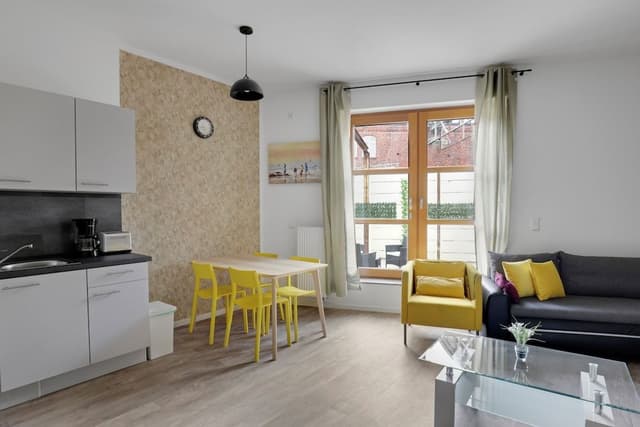 Superior Studio, 1 King Bed with Sofa bed, Patio, Courtyard View